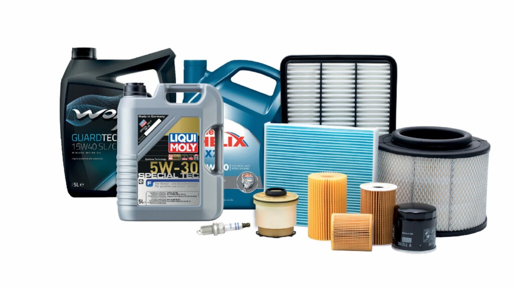 kit cambio olio motore auto tagliando completo
