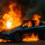 Auto elettriche e ibride: prendono veramente fuoco?
