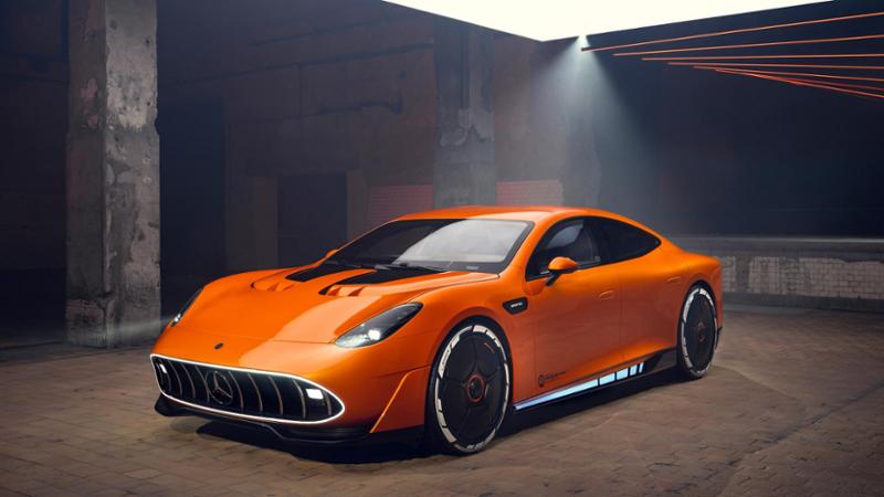 Mercedes Amg GT XX design e cx rivoluzionari ruotemagiche