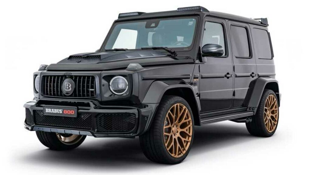 brabus-800-black-gold-edition per ruotemagiche una versione estrema del tuner tedesco