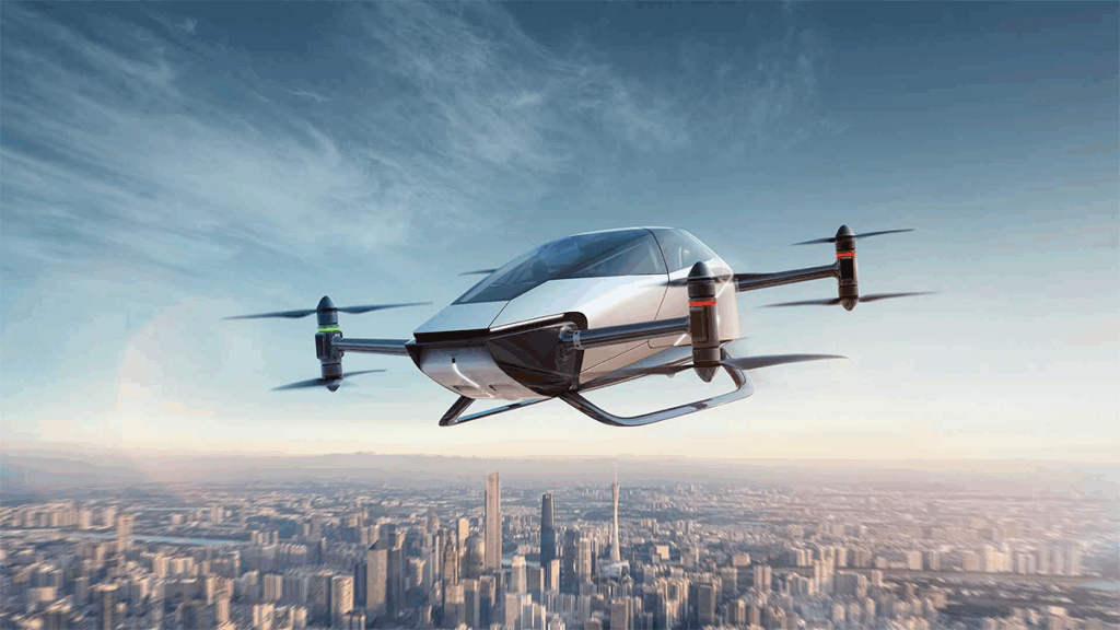 xpeng-x2-auto volante già in vendita in cina molto futuristica ruotemagiche