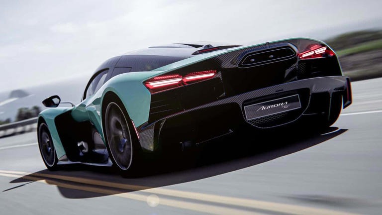 zenovo aurora tur per ruotemagiche hypercar danese retro